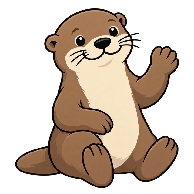 Otto giving you a friendly wave